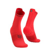 COMPRESSPORT Pro Racing Socks V4.0 Trail Fluo Red/Black - T2