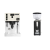 Rancilio Silvia PRO X, bílá + ECM S-Automatik 64, anthracite