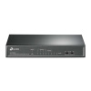 TP-LINK TP-Link TL-SF1008LP sieťový prepínač Nespravované Fast Ethernet (10/100) Podpora napájania cez Ethernet (PoE) Čierna (TL-SF1008LP)