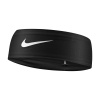Čelenka NIKE-DRI-FIT FURY CLASSIC HEADBAND BLACK/WHITE/WHITE Čierna UNI 26/27