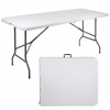 Záhradný stôl, stolík - Black Garden Table, 200x150x74cm Polirattan (Black Garden Table, 200x150x74cm Polirattan)