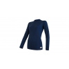 SENSOR MERINO DF dámské triko dl. rukáv deep blue S