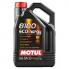 MOTUL 8100, ECO-NERGY Motorový olej 5W-30, 5l, Syntetický olej