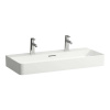 Laufen Val - SaphirKeramik dvojumývadlo na stenu 95 x 42 cm