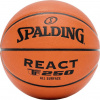 Spalding Basketbalový míč React TF-250 hnědý 76802Z 6