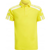 adidas teamwear Detská polokošeľa adidas Squadra 21 Polo žltá GP6426 Veľkosť: 176 cm