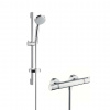Hansgrohe Croma 100 Sprchový set Vario s termostatom, 3 prúdy, chróm 27034000-HG