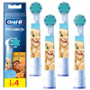 4x ORIGINÁLNA NÁHRADNÁ HLAVICA ORAL-B EB10S Leví kráľ DISNEY LION KING PRE DETI