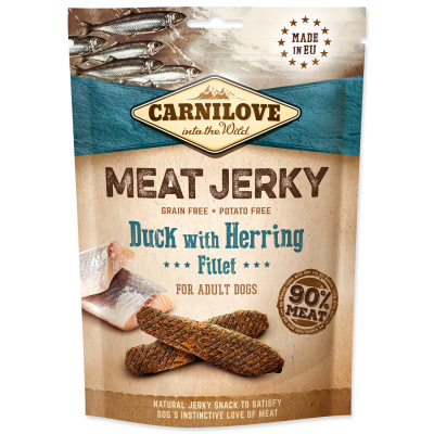 Carnilove (VAFO Praha s.r.o.) Carnilove Dog Jerky Duck&Herring Fillet 100g