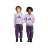 Detská tepláková súprava adidas JX8772 fialová 104