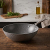 BALLARINI SALINA 30 cm - wok na indukciu s nepriľnavým povrchom Granitium Ti-X, grafitový