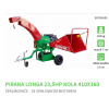 Špalíkovač PIRANA LONGA BYSTRON Kolesá 410x160 - 23,5HP - max Ø 7 cm