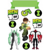 CUKROVÁ TLAČ jedlý obrázok na tortu Cukrová hmota BEN 10 TEN + MENO #3 TEXT