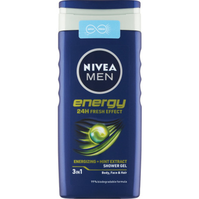 Nivea Men sprchovací gél Energy 250 ml