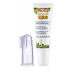 NUBY Zubná gél pre deti All Natural 20 g + kefka na prst 4 m+