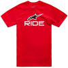 Alpinestars triko Ride 4.0 CSF červené bílé černé