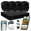 Externá súprava kamier na monitoring 4 analógové kamery 8 Mpx DUAL LIGHT