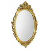 Zrkadlo - Rám na zrkadlo kúpeľne drevo 80x100 cm zlato (Zrkadlo - Rám na zrkadlo kúpeľne drevo 80x100 cm zlato)