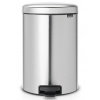 Brabantia Pedálový kôš NewIcon 20L matná oceľ otiskuvzdorná