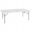 Stôl Springos kovový GF0100 CATERINGOVÝ STÔL 200 x 90 x 74 cm biely
