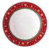 Villeroy & Boch Hlboký tanier, červený 23 cm Toy's Delight Specials
