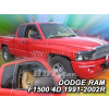 Plexi, ofuky Dodge Ram 1500 2/4D 1991=>2002
