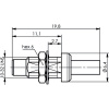 Telegärtner J01170A0151 100024901 SMC konektor zástrčka, rovná 1 ks; 100024901