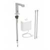 Geberit Brenta Elektronická umývadlová batéria, sieťové napájanie, easy to clean, kefovaná nerezová 116.172.SN.1