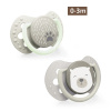 LOVI Cumlík silikónový dynamický BUDDY BEAR 0-3m (2ks)