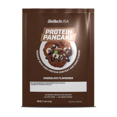BioTechUSA Protein pancake čokoláda 40 g - BioTech USA Protein Pancake 40 g