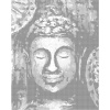 ZUTY Bodkovanie - BUDDHA VO FARBÁCH Rámovanie: vypnuté plátno na rám, Rozmer: 80x100 cm