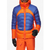 Páperová bunda Mammut Eiger Nordwand Light Down IN Hooded Jacket - eiger orange/eiger blue