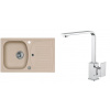 Set Alveus (dřez Record 30 Beige 55 + baterie Reno Chrom) SETA508