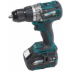 Xtline XT102865 Aku vrtačka s příklepem bezuhlíková 18V + 2baterie 4.0Ah + box