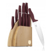 Berlingerhause Súprava nožov so stojanom BAMBOO 10 ks Leonardo Collection