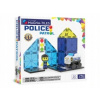 Magnetické kocky Policajná hliadka 20 ks Magna-Tiles