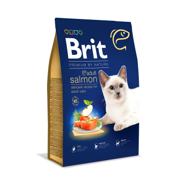 Brit Premium by nature Brit Premium by Nature Cat Adult Salmon 8kg