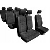 Autopoťah LOGO VW Transporter T5 T6, 9 miestne variant: 4. VW T6 (od 15-) - verzia pre 9 osôb