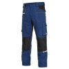 Canis CXS Kalhoty CXS STRETCH do pasu, pánské 102002744150 50 Modrá tmavá/černá