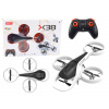 LEAN Toys SYMA X38 diaľkovo ovládaný RC dron biely
