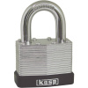 Kasp K13040A2 visiaci zámok 40 mm zámky s rovnakým kľúčom strieborná na kľúč; K13040A2