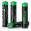 Nabíjecí baterie PATONA AAA/LR03 Li-Pol 500mAh 1,5V s USB-C nabíjením, 4ks v balení (PT1409)
