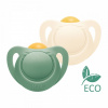 Latexový cumlík NUK For Nature 6-18 m 2 ks box zelená