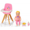 BABY born Zapf Creation Minis Sada s jedálenskou stoličkou a bábikou