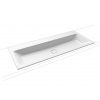 Kaldewei Cono - Zápustné umývadlo 1200x500 mm, bez prepadu, bez otvorov na batériu, Perl-effekt, alpská biela 901806003001