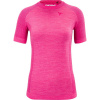Dámske funkčné merino tričko Silvini Soana WT1651 pink M/L