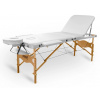Skladací masážny stôl TANDEM Profi W3D Farba: biela 195*70 cm / 16,6 kg / 3 farby