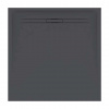 Geberit Sestra Sprchová vanička, 80x80 cm, grafit 550.292.00.2