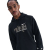 Pánska mikina s kapucňou NIKE-M NK CLUB BB PO HDY SWSH SPORT BLACK/METALLIC GOLD Čierna XL 25/26