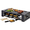 Korona 45070 raclette gril 8 panvíc čierna, strieborná; 45070